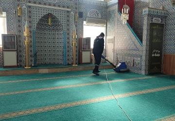 Kandıra Belediyesi Ramazanla Birlikte Camilerde Temizlik Seferberliği Başlattı