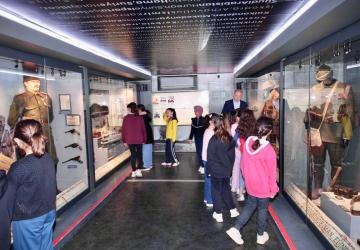 Çanakkale Savaşları Mobil Müzesi Kahta’da ziyarete açıldı