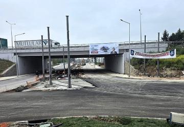 Vatan Caddesi kavşağında çalışmalar tamam