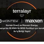 Kontek Energy ve Maxxen Energy, Almanya'da 55 MWh'lik BESS Portföyü için terralayr ile İş Birliği Yaptı