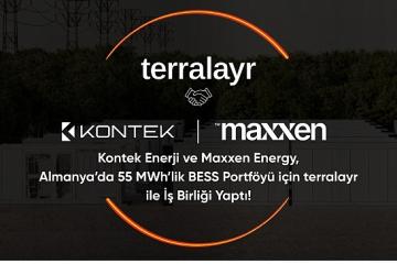 Kontek Energy ve Maxxen Energy, Almanya'da 55 MWh'lik BESS Portföyü için terralayr ile İş Birliği Yaptı