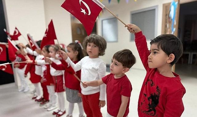 Nilüfer kreşlerinde Cumhuriyet sevinci