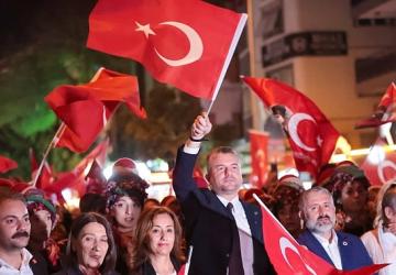 Bucalılar, Cumhuriyet Bayramı'nı coşkuyla kutladı