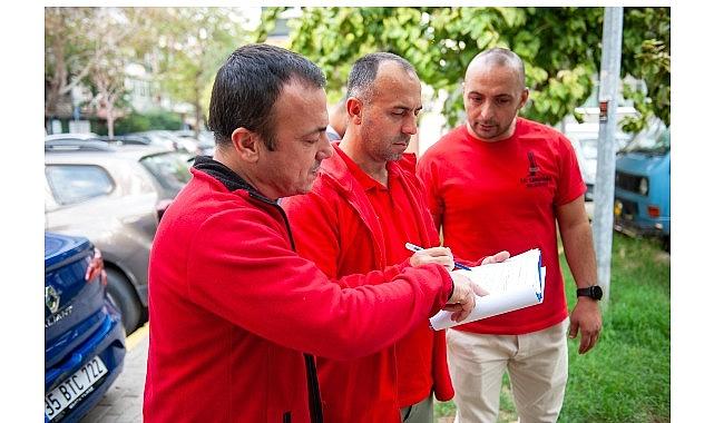 Karşıyaka'daki afet toplanma alanları tek tek denetleniyor!