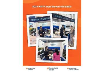 Borusan Port, 2025 WIFFA Expo'da entegre lojistik çözümleriyle dikkatleri üzerine çekti