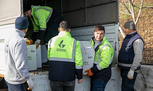 Güzelbahçe Belediyesi'nden çiftçiye güç veren destek