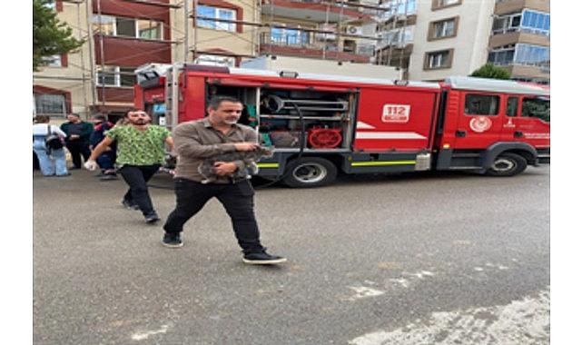 Mazgala düşen kayıp köpek ve yangında mahsur kalan kediler itfaiyenin çabasıyla kurtarıldı