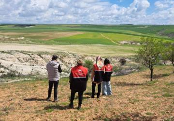 Adıyaman’da meralarda iyileştirme çalışmaları sürüyor
