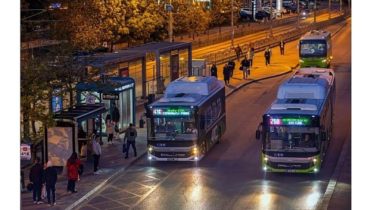 Kocaeli'de ulaşım artık 24 saat