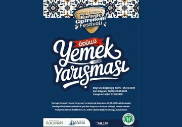 Kartepe Gastronomi Festivali Yemek Yarışması Başvuruları Başladı