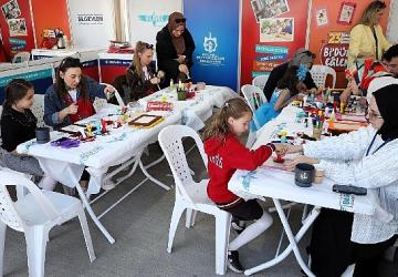 Eğlenirken öğreten atölyeler ilgi görüyor