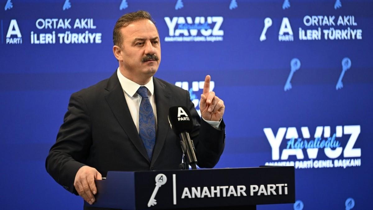 Ağıralioğlu’ndan ittifak çıkışı: ‘Anahtar Parti hiçbir yapının gölgesine sığınmadan yoluna devam edecek’