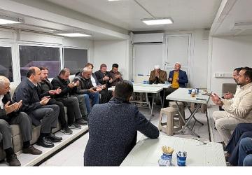 Başkan Altay Şehit Ailesine Taziye Ziyaretinde Bulundu