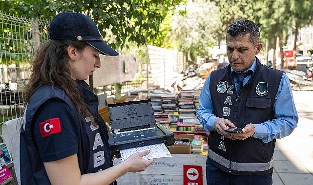Bornova'da zabıta denetimlerine teknoloji gücü