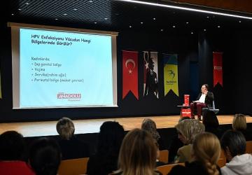 Beylikdüzü'nde Rahim Ağzı Kanserine Karşı Farkındalık Semineri
