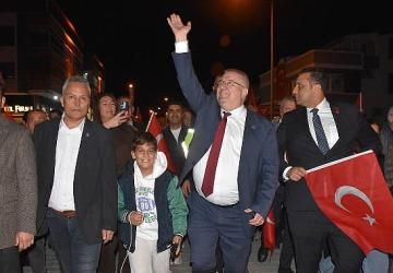 Cumhuriyet'in 102. Yıldönümü Edremit'te coşkuyla kutlandı