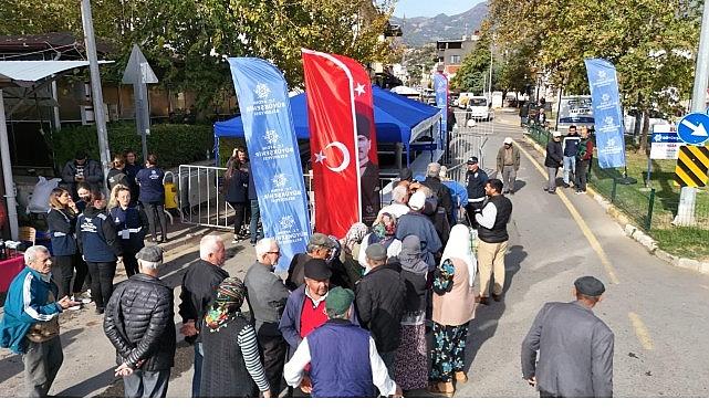 Sultanhisarlı Vatandaşlardan Başkan Çerçioğlu'na Fide Teşekkürü