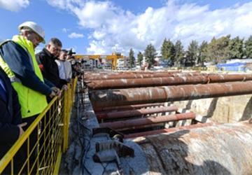 İzmir'in dev projesinde tünel kazıları sona erdi