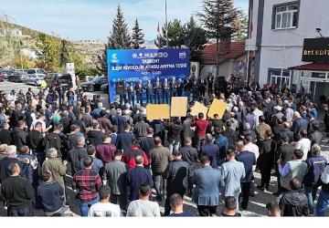 Milletvekili Baykan ve Başkan Altay Taşkent İleri Biyolojik Atık Su Arıtma Tesisi'nin Açılışını Yaptı