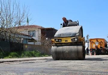 Kartepe'de Eş Zamanlı Yol Çalışması