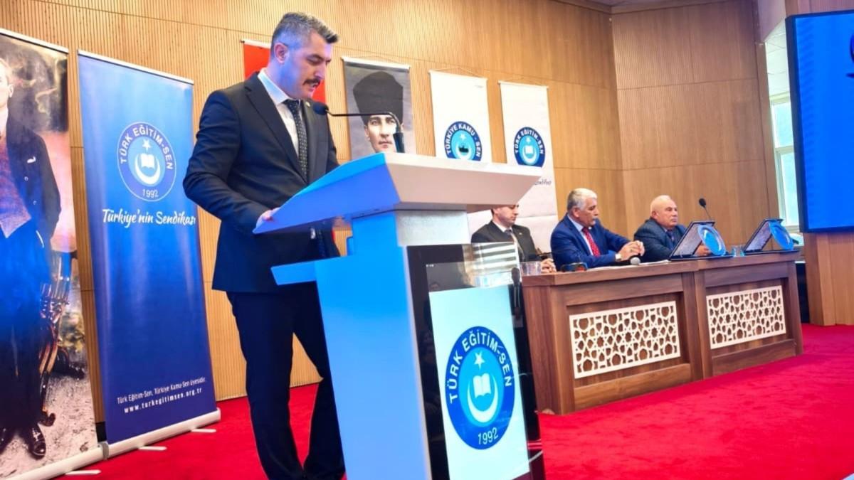 Türk Eğitim Sen Adıyaman Şubesi’nde Görev Değişimi: Başkanlığa İbrahim Ertaş Seçildi