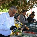 Öğrencilere deneme sınavı sonrası mangal partisi