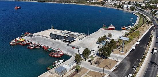 Aliaport Deniz Yolcu İskelesi Hizmete Hazır