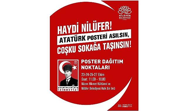 Cumhuriyet ışığı yine Nilüfer'den yükselecek Cumhuriyet ışığı yine Nilüfer'den yükselecek