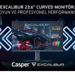 Excalibur 23.6" Curved Monitör'den 200 Hz ve 1 ms tepki süresiyle kesintisiz oyun deneyimi