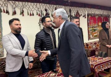 Başkan Hallaç, Kahta’da hukukçularla bir araya geldi