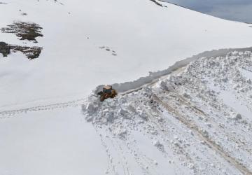 Ordu’da Mayıs Öncesi Kar Mesaisi