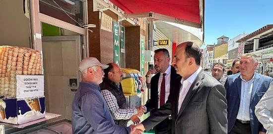 Başkan Altay Cihanbeyli ve Kulu'yu Ziyaret Etti, Kulu İtfaiye Merkezi'nin Temelini Attı
