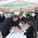 Şehitler İçin Lokma İkram Edildi