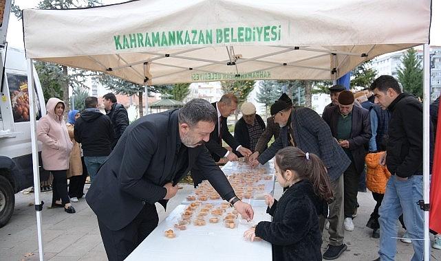 Şehitler İçin Lokma İkram Edildi