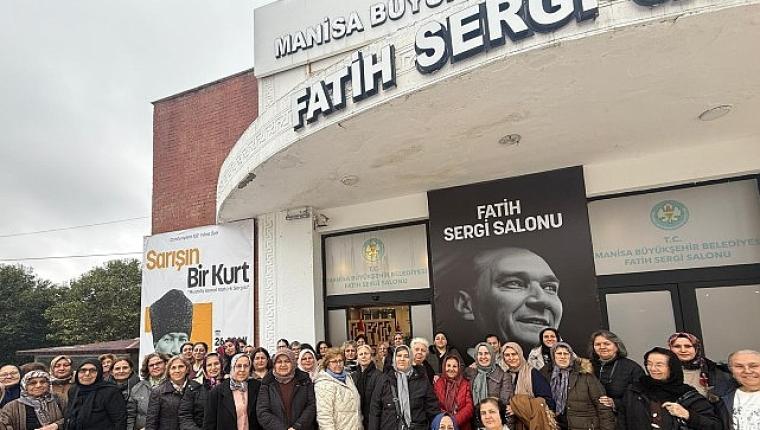 352 Kadın “Sarışın Bir Kurt" Sergisinde Buluştu