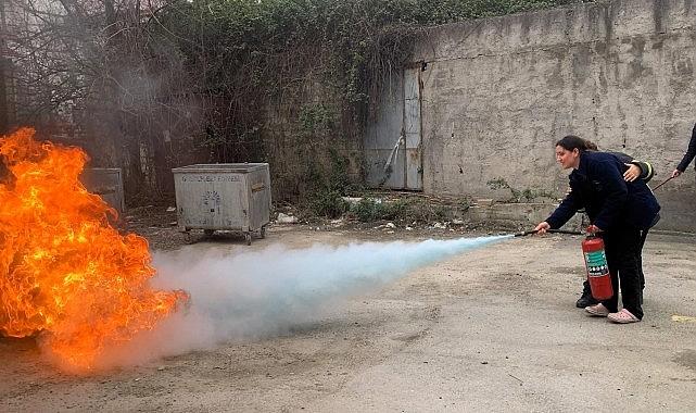 KOBİTEM'in yangın eğitimi ile hastaneler güvende