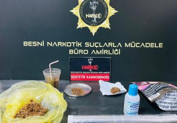 Besni’de uyuşturucu operasyonu: 3 tutuklama