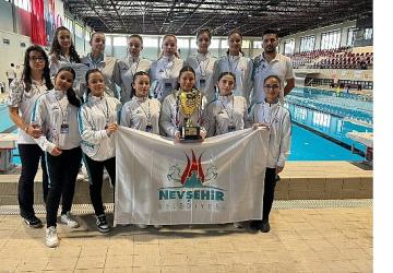 Nevşehir Belediyesi U16 Kadın Sutopu Takımı Cumhuriyet Kupası'nda 3. Oldu