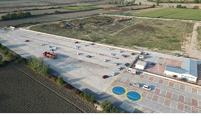 İnegöl Belediyesi'nin Yeni Sürücü Eğitim Alanı Hizmete Girdi