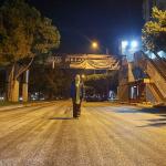 100. Yıl Bulvarı'nda asfalt çalışmasının ilk etabı tamamlandı