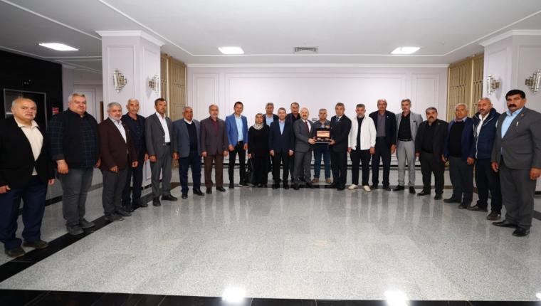 Adıyaman’da Muhtarlardan Vali Varol’a ziyaret