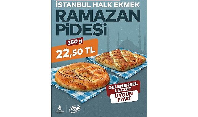 İstanbul Halk Ekmek Pide Fiyatlarını Açıkladı: Susamlı Pide 22,5 TL