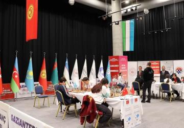 Gaziantep’te Çifte Satranç Şampiyonası Heyecanı Devam Ediyor