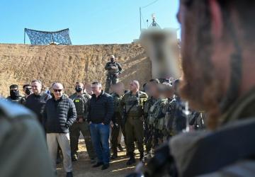 Netanyahu, İsrail’in Suriye’deki tampon bölgesini ziyaret etti