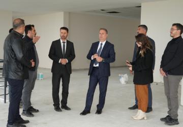 Samsat’ta Öğretmenevi İnşaatı Hızla Yükseliyor