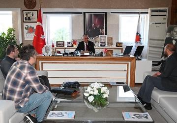 Öğretmenlerden Başkan Topaloğlu'na ziyaret