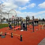 İzmit Millet Bahçesi yeni spor alanlarına kavuştu