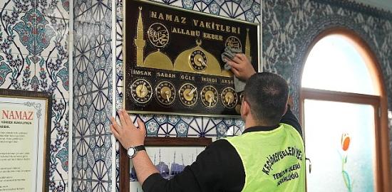 Bayram Öncesi Keçiören'deki Camilerde Temizlik Seferberliği
