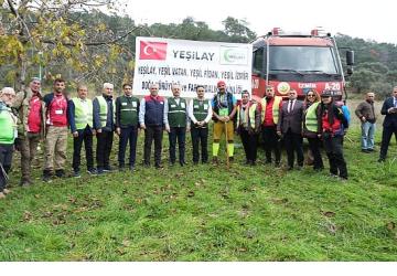 YEŞİLAY ile “Yeşil Vatan, Yeşil Fidan, Yeşil İzmir" Etkinliği Kemalpaşa'da Gerçekleştirildi