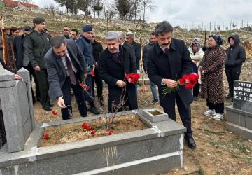 Deprem şehitleri Besni’de dualarla anıldı